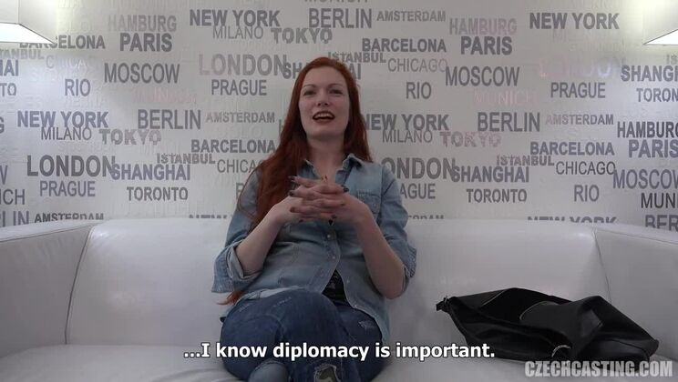 Czech Redhead Crush Nikola