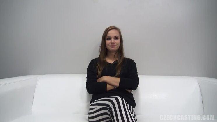 Czech Brunette Casting Martina