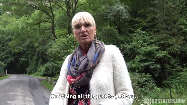 Blonde Bombshell of Czech Streets 113