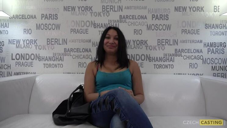 Divine Dark Hair Czech Seductress