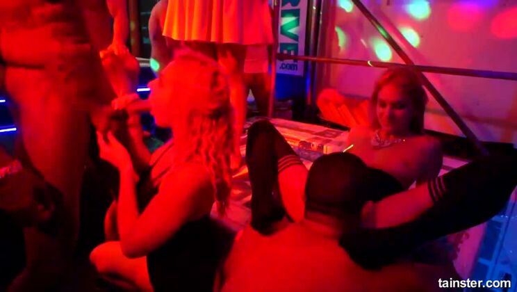 Big Tit Blondes & Brunettes in Construction Chaos