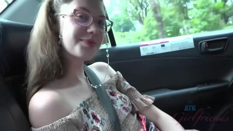 Wild Brunette Elena Koshka Takes a Sexy Stroll