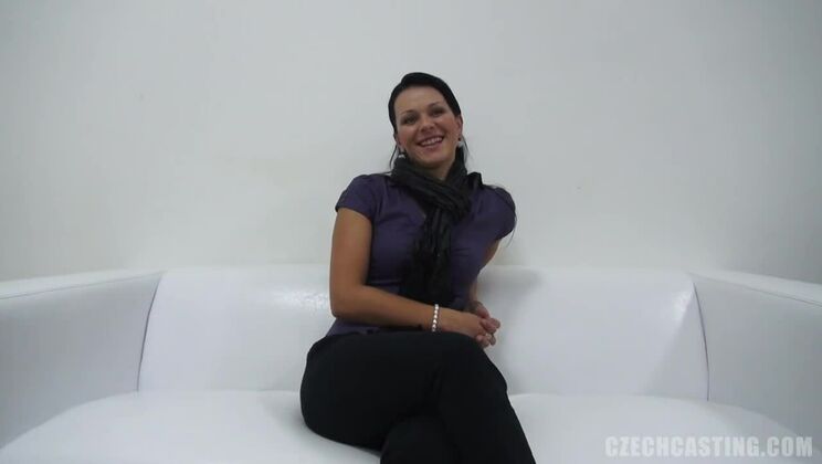 Casting Czech Brunette Katka