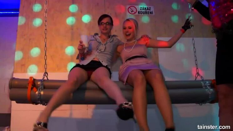 Lingerie Lesbians Get Wild - Part 1