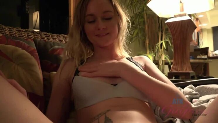 Fingering Fun in Kauai with Blonde Babe Kenzie Kai