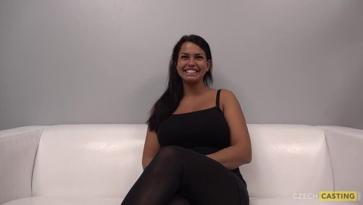 Casting Czech Brunette Veronika