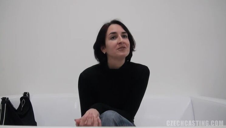 Czech Brunette Vendula Takes It Big
