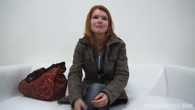 Czech Redhead Lucie Fucks Hard