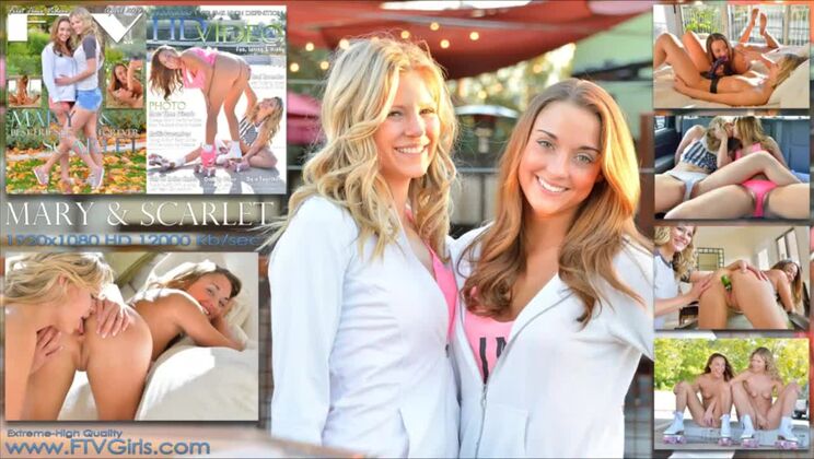 Lesbian Lovers Unleashed: Mary and Scarlet