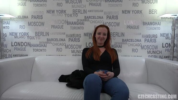 Divine Czech Redhead Veronika