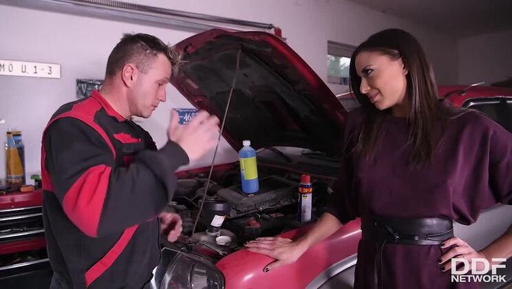 Cassie Del Isla Rides His Big Tool