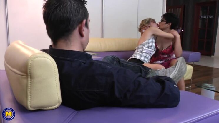 Filthy Milf Threesome with Gizelda and Becky
