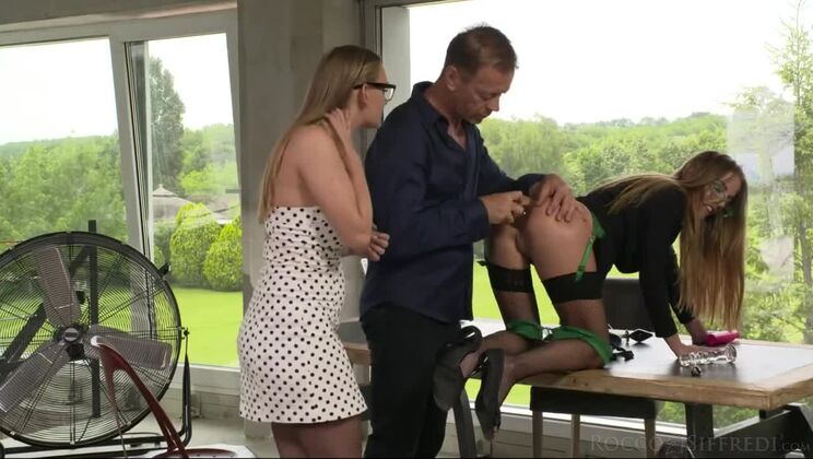 Rocco's Naughty Secretary Fucks Hard #3