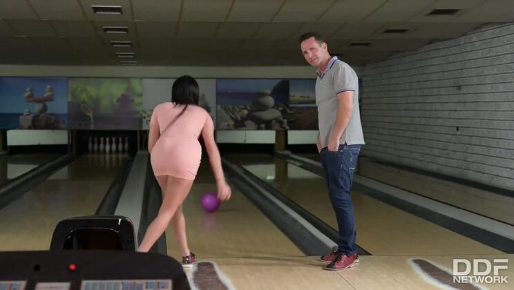 Anissa Kate and Nataly Gold - Balling Hard at the Bowling Alley