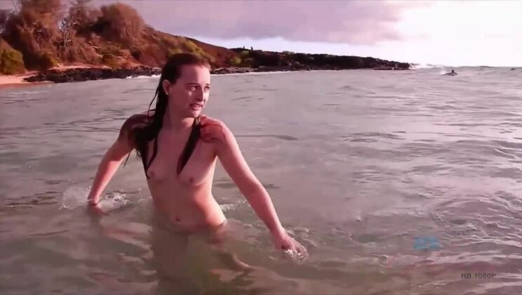 Danni Rivers' Hawaiian Nude Beach Adventure