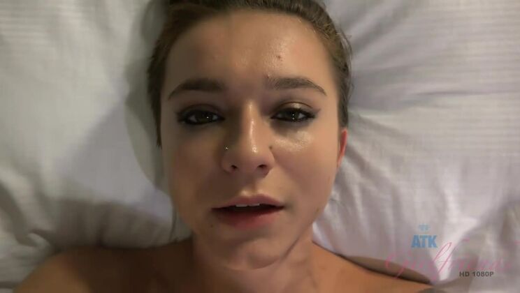 Kharlie Stone's Footjob Frenzy POV
