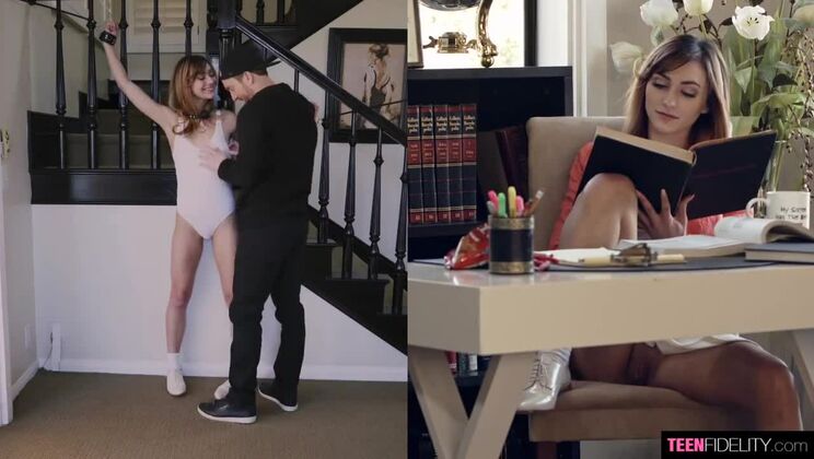 Ana Rose: Double Trouble Schoolgirl Creampie