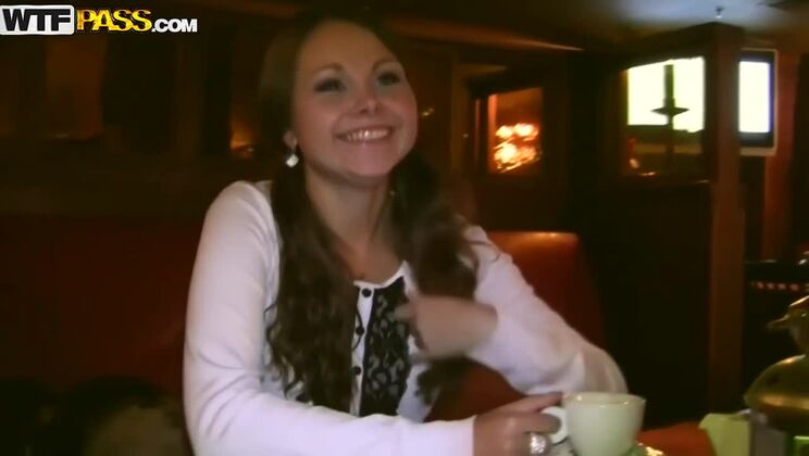 Sexy Russian 18 Year Old's Threesome Pickup Adventure