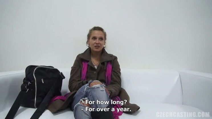 Blonde Bombshell Martina Casting