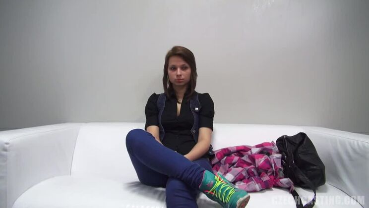 Seductive Barbora Behind
