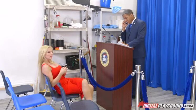 Wild Presidents with Blonde Christie Stevens