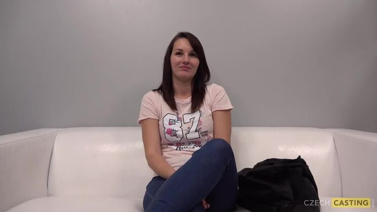 Czech Brunette Vendula's Casting Call