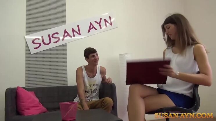 Susan Ayn Fucks Hot College Dude