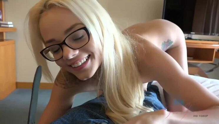 Cum On Demand: Elsa Jean's Creampie Surprise