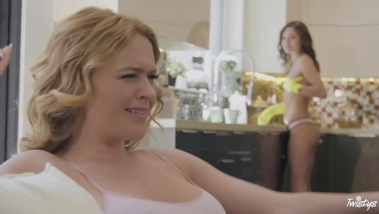 Dirty Fun with the Blonde Maid