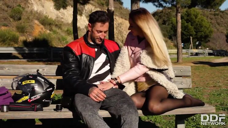 Tequila Temptation: Katrin's Outdoor Revenge