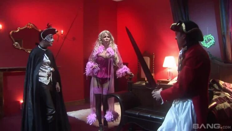 Melanie and George's Threesome Lingerie Party