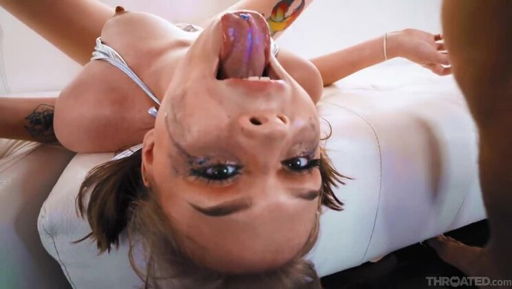 Mick Blue Fills Elle Loveland's Hungry Mouth