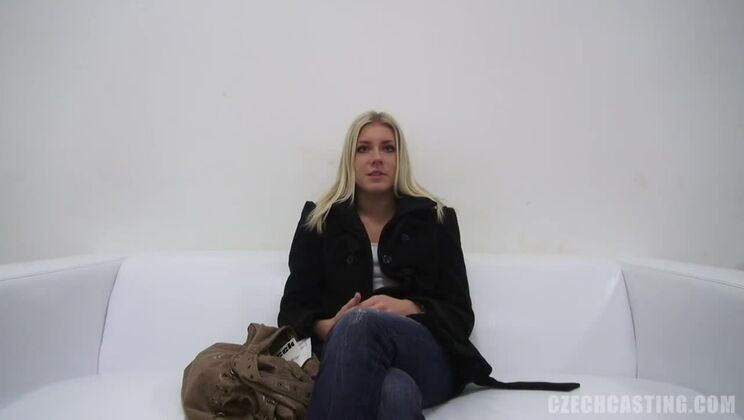 Blonde Bombshell Klara Casting
