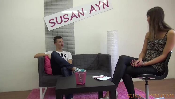 Skinny Stud Caught on Camera - Susan Ayn