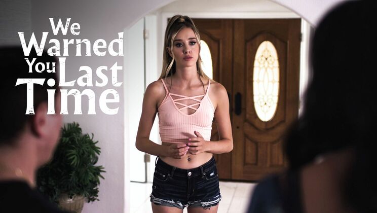 Anal Warning: Blonde Teens Take Charge