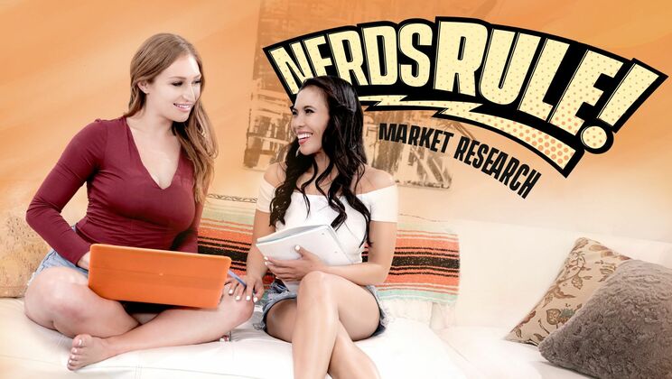 Ruling the Market: Skylar and Jada's Lesbian Fling