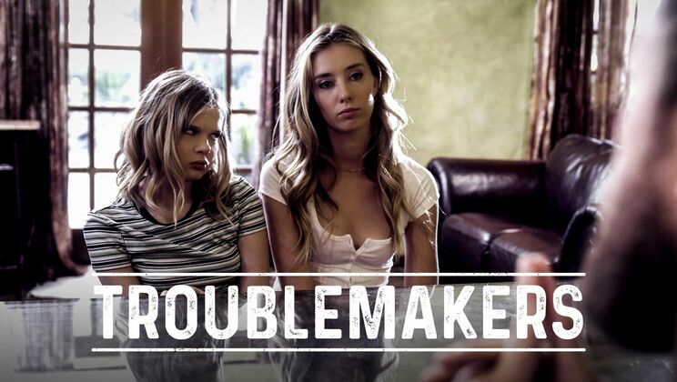 Blonde Teen Trouble Makers