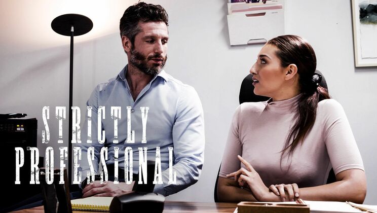 Brunette Office Seduction
