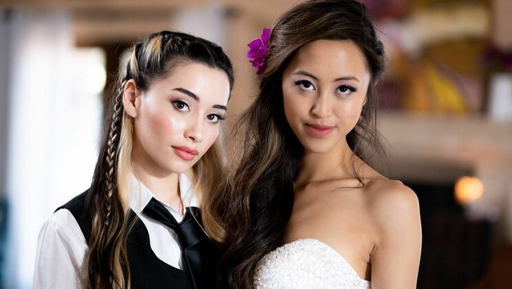 Asian Lesbians Taste Revenge