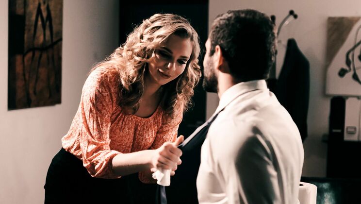 Tatooed Office Slut