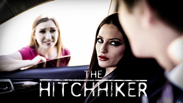 Hitchhiking Sluts Kissa and Gracie
