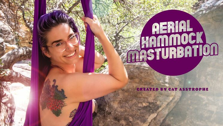 Tattooed MILF Cat Asstrophe's Outdoor Self-Love