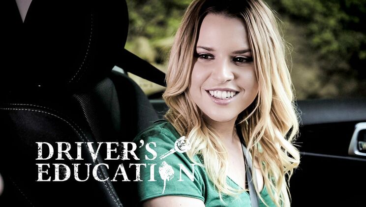 Blonde Teen Driver's Wild Ride