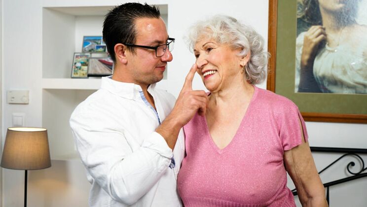 Rob's Granny Girlfriend Norma