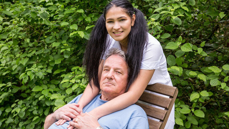 Grandpa's Tender Touch