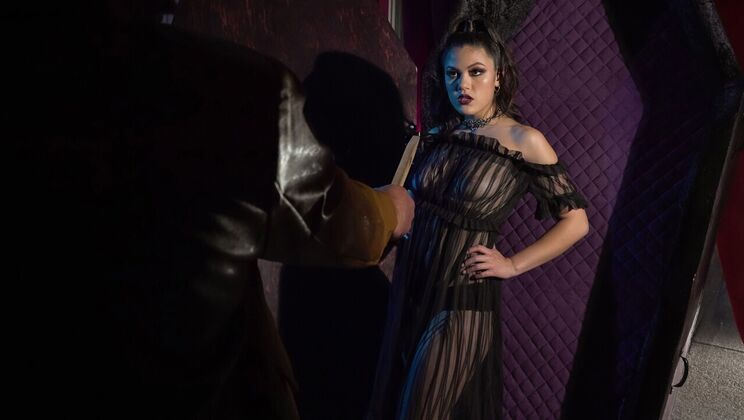 Tattooed Temptress in Cryptic Lust