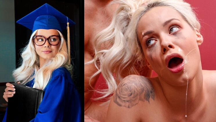 Blonde Bombshell Gets Naughty