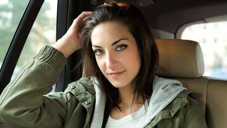 Taxi Rider Craves Driver's Massive Dick