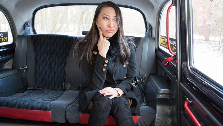 French Asian Babe Takes Euro Dick for a Ride