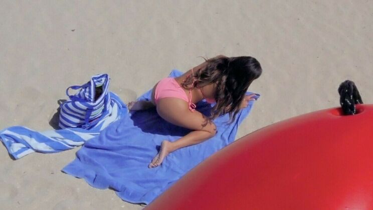 Brunette Beach Banger